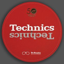   Dr.Suzuki X Technics 12" 50th Limited Edition Slipmats Red