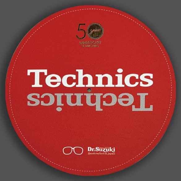 Dr.Suzuki X Technics 12" 50th Limited Edition Slipmats Red