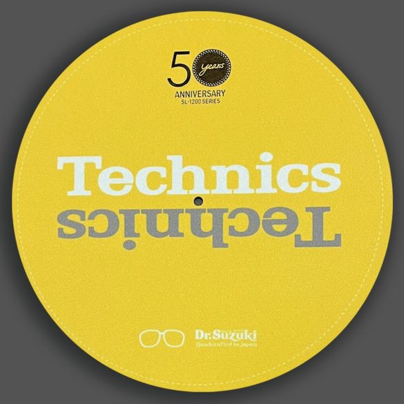 Dr.Suzuki X Technics 12" 50th Limited Edition Slipmats Yellow
