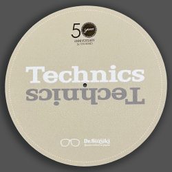   Dr.Suzuki X Technics 12" 50th Limited Edition Slipmats Beige