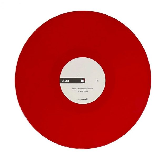Algoriddim X djay PRO AI Control Vinyl (Single, Red)