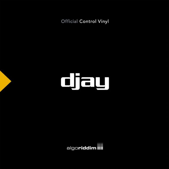 Algoriddim djay PRO AI 7" Control Vinyl (Single, Black)