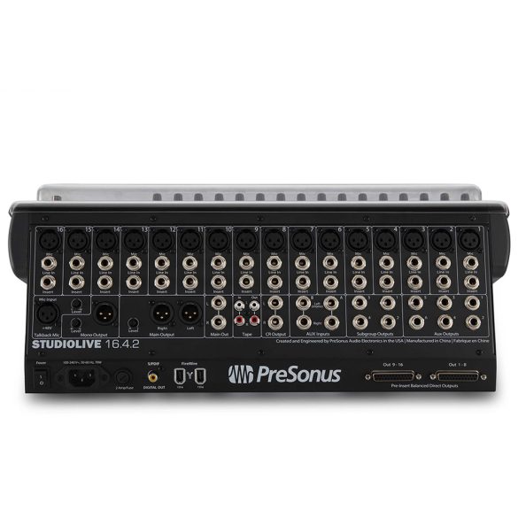 Decksaver védőborító PreSonus 16:4:2 készülékhez