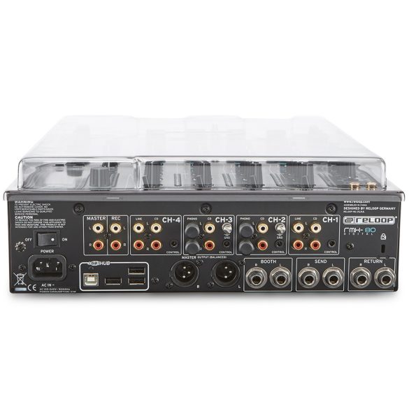 Decksaver védőborító Reloop RMX 90-80-60, Ecler NUO4 and Behringer DJX750 készülékhez