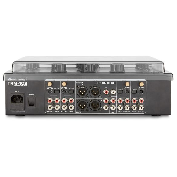 Decksaver védőborító Omnitronic TRM-402 készülékhez