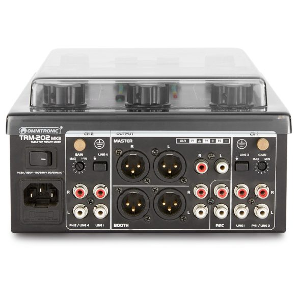 Decksaver védőborító Omnitronic TRM-202 készülékhez