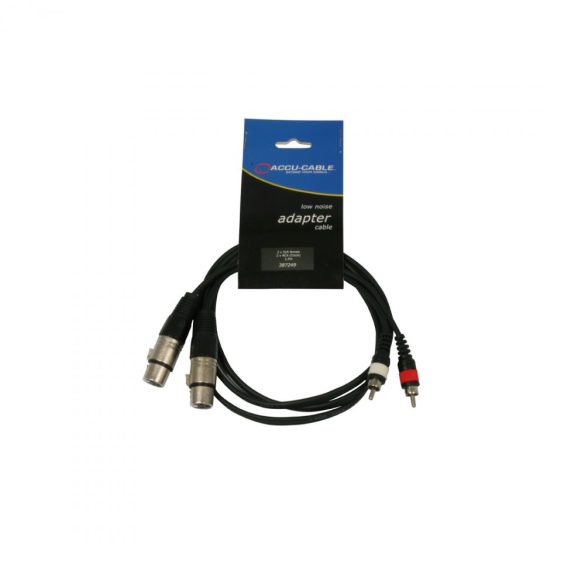 Accu-Cable 1611000030 XLR-RCA 1,5m
