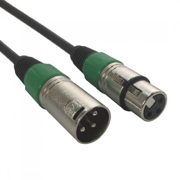 Accu-Cable 1611000010 XLR-XLR 5m Szerelt Jelkábel