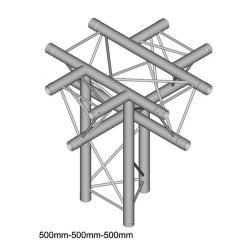 Duratruss DT 23/2 C53-XD   X-joint + down