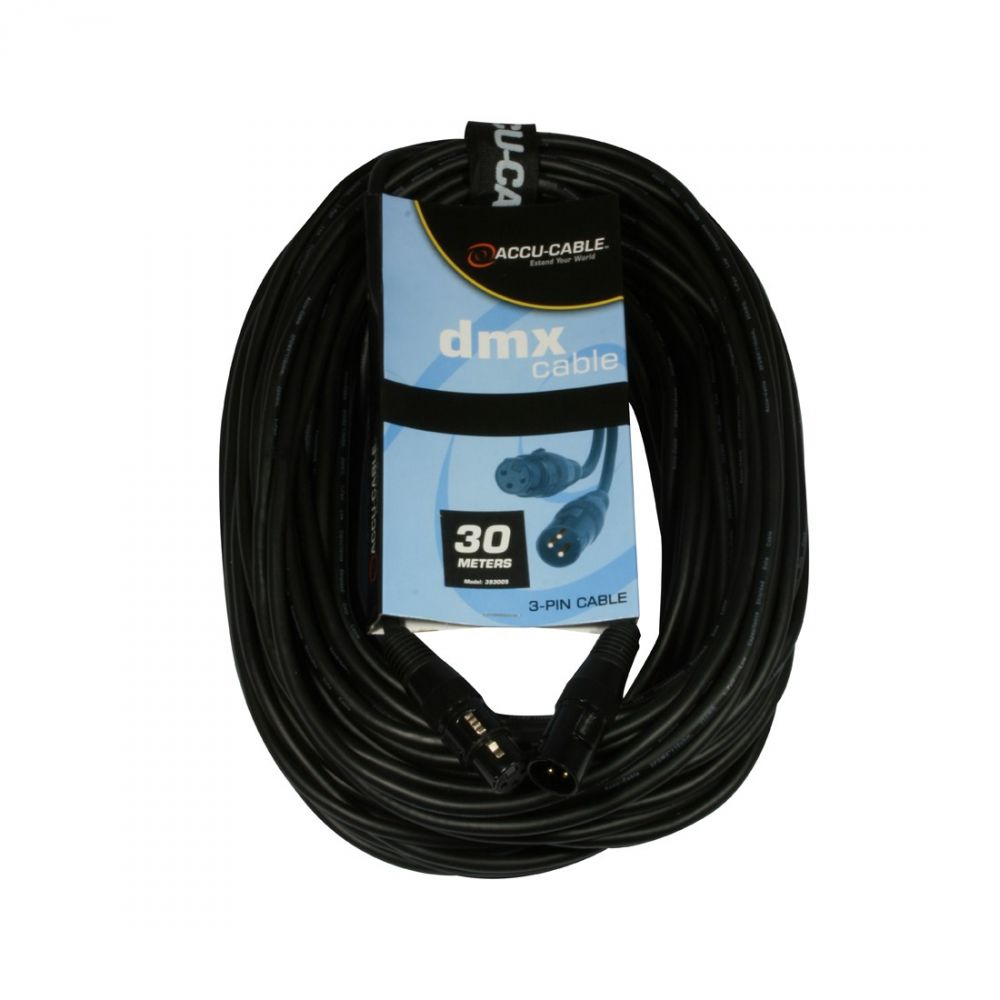 Image of Accu-Cable 1621000011 DMX jelkábel 3 pólusú 30m
