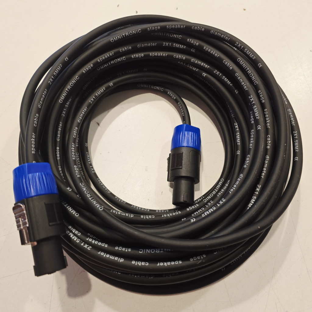 Image of Accu-Cable 1611000025 Speakon hangfalkábel 15m